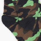 Носки унисекс нус80149 цвет зелёный камуфляж, р-р 36-43 - Фото 2