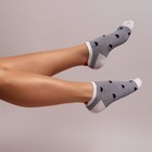 Набор женских носков (5 пар) MINAKU «Сердечки», размер 36-37 (23 см) - Фото 5