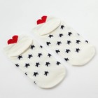 Набор женских носков (5 пар) MINAKU «Сердечки», размер 36-37 (23 см) - Фото 2