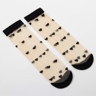 Набор стеклянных женских носков (3 пары) MINAKU размер 36-37 (23 см) - Фото 2