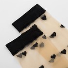Набор стеклянных женских носков (3 пары) MINAKU размер 36-37 (23 см) - Фото 3