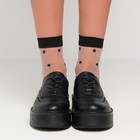 Набор стеклянных женских носков (3 пары) MINAKU размер 36-37 (23 см) - Фото 4
