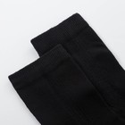 Набор подростковых носков 2 пары MINAKU «Бамбук», цвет чёрный/белый, размер 35-38 (22-24 см) - Фото 3