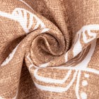 Шторы для кухни «Доляна» Cup of tea 150×180 см- 2 шт., подхваты - 2 шт., 164 г/м², 100% хлопок - Фото 6