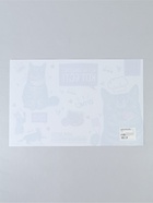 Коврик под миску «Кот не работает, кот ест!» 43×28 см - Фото 5