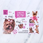 Коврик под миску «Счастье есть!» 43х28 см - Фото 3