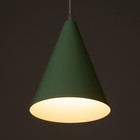 Светильник BayerLux «Конус», 1×40 Вт, Е14, зелёный, 16×16×20 см - Фото 4