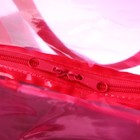 Сумка в роддом 30х50х25, цветной ПВХ, цвет розовый - фото 8661401