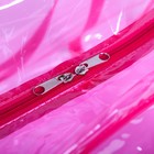 Набор сумок в роддом, 3 шт., цветной ПВХ, цвет розовый - Фото 5