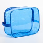 Набор сумок в роддом, 3 шт., цветной ПВХ, цвет голубой - фото 8661425