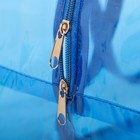 Набор сумок в роддом, 3 шт., цветной ПВХ, цвет голубой - фото 8661426