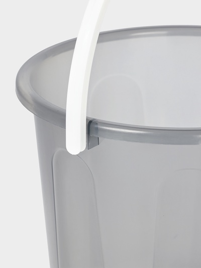 Ведро с крышкой «Хозяюшка», 5 л, d=22 см, h=22 см, пластик, МИКС