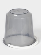 Ведро с крышкой «Хозяюшка», 5 л, d=22 см, h=22 см, пластик, МИКС 586915 Ведро с крышкой «Хозяюшка», 5 л, d=22 см, h=22 см, пластик, МИКС 586915