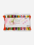 Нитки мулине №17/18/19, 8±1 м, 36 шт., разноцветные - Фото 4