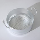 Кастрюля-пароварка, 2.5 л, 1 сетка, штампованный алюминий - Фото 8