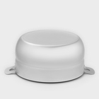 Манты-казан, 6 л, d=26 см, с 4 сетками, высота секции 5 см, с крышкой, штампованный алюминий - Фото 4