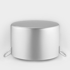 Котёл, 30 л, d=40 см, с крышкой, алюминий, серебристая - Фото 4