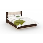 Кровать «Аврора» с ПМ, 160 × 200 см, цвет венге / дуб молочный - Фото 1