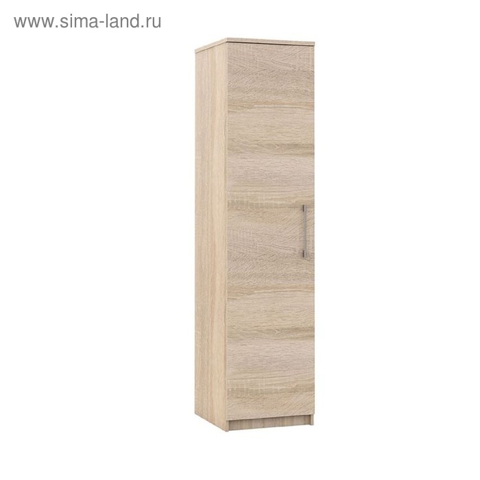 Шкаф 1-дверный «Аврора», 504 × 574 × 2118 мм, цвет сонома - Фото 1