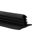 Уплотнитель лобового стекла TORSO, резина, 1.6 м, черный - Фото 3