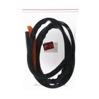 Уплотнитель лобового стекла TORSO, резина, 1.6 м, черный - Фото 5