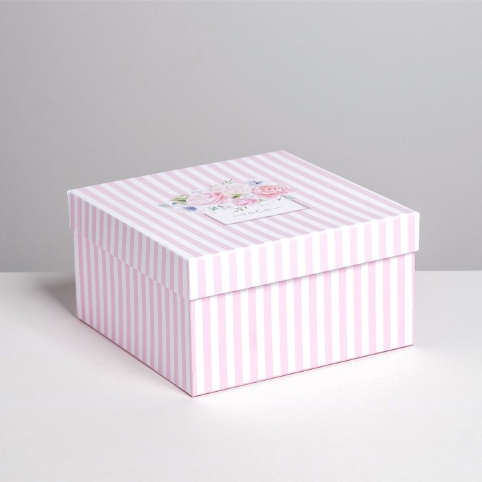 Набор коробок 5 в 1, упаковка подарочная, «Тебе», 14 х 14 х 8 - 22 х 22 х 12 см - фото 1908528509