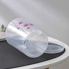 Горшок для орхидей с поддоном, 1.2 л, пластиковый, прозрачный, МИКС - Фото 3