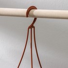 Кашпо для цветов подвесное «Джулия», 3.5 л, пластик, коричневое - Фото 5