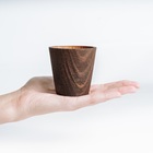 Стопка из натуральной сосны, 6,8 см, цвет шоколадный - Фото 4