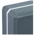 Блок для йоги Sangh, 23х15х8 см, цвет серый - Фото 17