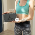 Блок для йоги Sangh, 23х15х8 см, цвет серый - Фото 4