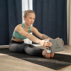 Блок для йоги Sangh, 23х15х8 см, цвет серый - Фото 7