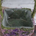 Кашпо плетёное «Корзинка счастья», 20×20×30 см - Фото 3