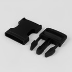 Фастекс 25 мм, нагрузка до 15 кг, 10 шт., чёрный - Фото 2