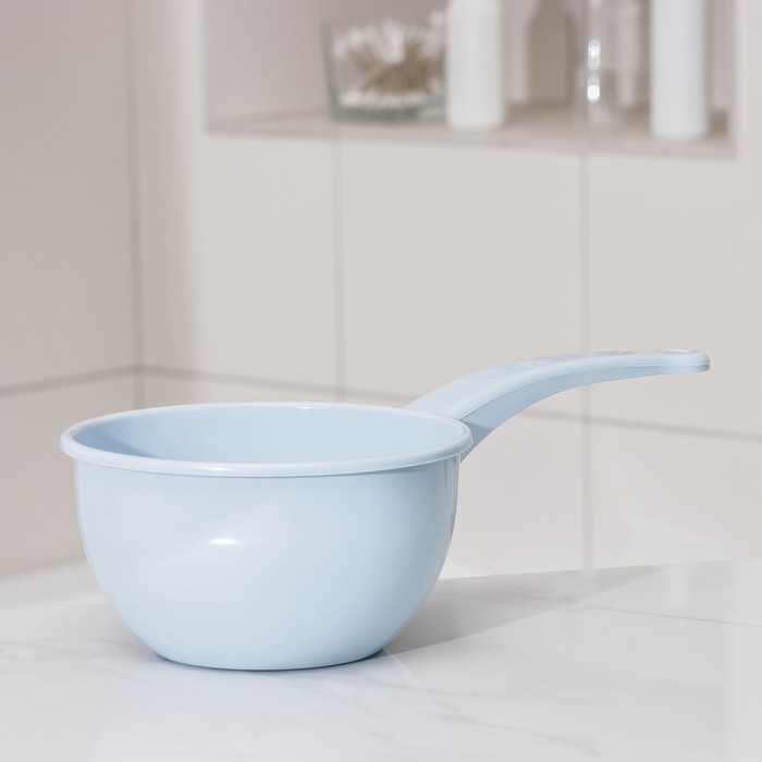 Ковш, 2 л, 33.5×18×10 см, пластик, МИКС - Фото 1