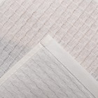 Полотенце вафельное Элиза 001 30х30см, белый, вафля 200г/м, хл100% - Фото 2