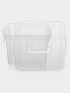 Контейнер пищевой Альтернатива, 8.5 л, пластик, прозрачный, ручки МИКС - Фото 4