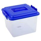 Контейнер пищевой Альтернатива, 8.5 л, пластик, прозрачный, ручки МИКС - Фото 7