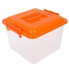 Контейнер пищевой Альтернатива, 8.5 л, пластик, прозрачный, ручки МИКС - Фото 9