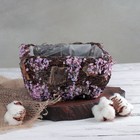 Кашпо плетеное "Дерево желаний" квадрат, 17х17х9 см - Фото 1