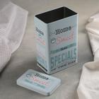 Банка для сыпучих продуктов «Дом», 1,5 л, 12×7,8×18,5 см - фото 25347971