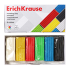 Пластилин 6 цветов, 96 г, ErichKrause Basic, в картонной упаковке - Фото 6