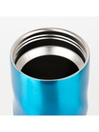 Термокружка Мастер К «Спираль», 500 мл, 7.8×22 см, сохраняет тепло 8 ч, нержавеющая сталь, голубая - Фото 4