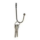 Крючок мебельный ТУНДРА TKO003, однорожковый, бронза, 50 шт. - Фото 3