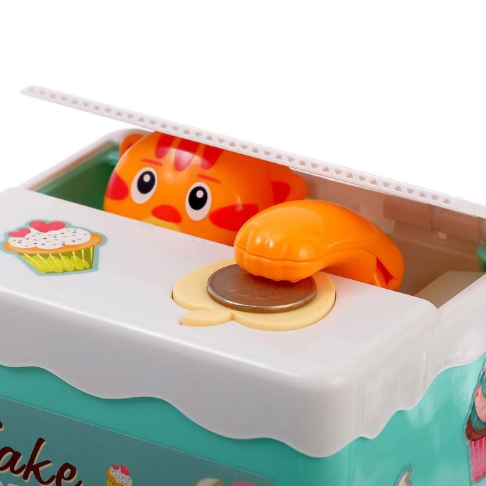 Игрушка-копилка «Сундучок котик» 46523