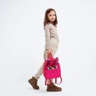 Рюкзак детский с пайетками, отдел на молнии, цвет розовый - Фото 6