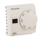 Термостат комнатный Teplocom TS-2AA/8A3, проводной, питание от двух батарей типа АА - фото 298288448