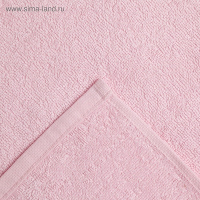 Салфетки махровые «Этель» Beauty, 30×30 см, 4 шт., хлопок 100%, розовые
