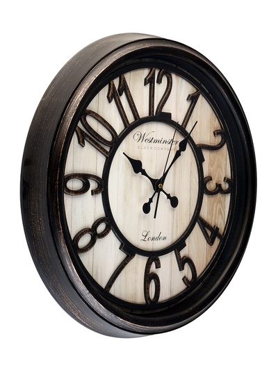 Часы настенные, интерьерные «Альяна», плавный ход, d-50 см