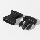 Фастекс 20 мм, нагрузка до 15 кг, 10 шт., чёрный - Фото 2